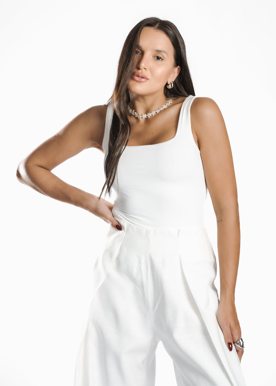 CALÇA LORE - Off White