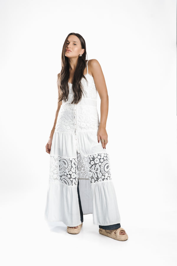 VESTIDO LELIS - Off White