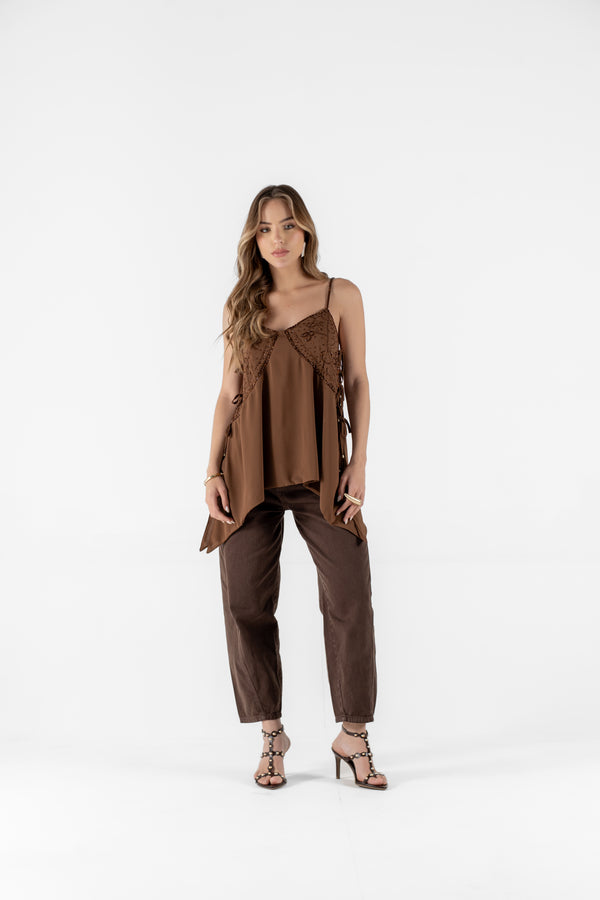 CALÇA BALI - Marrom