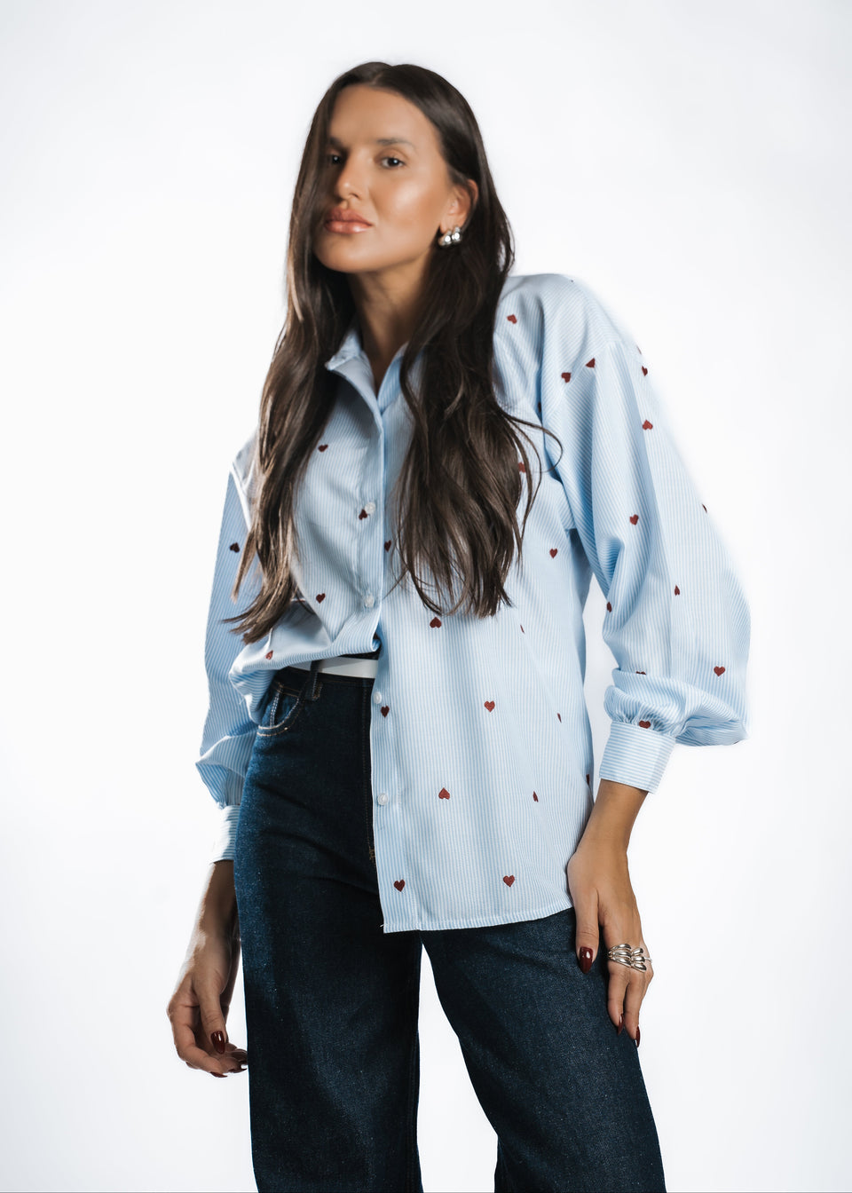 CAMISA LOVE - Azul