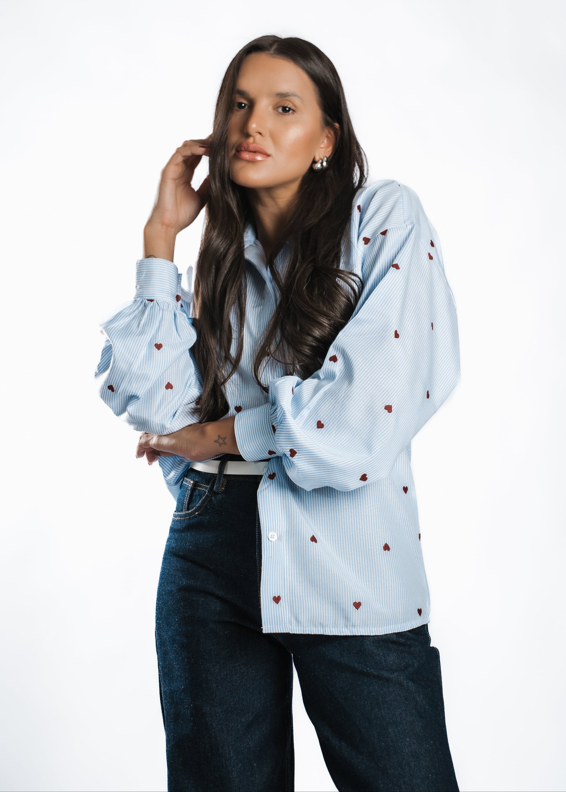 CAMISA LOVE - Azul
