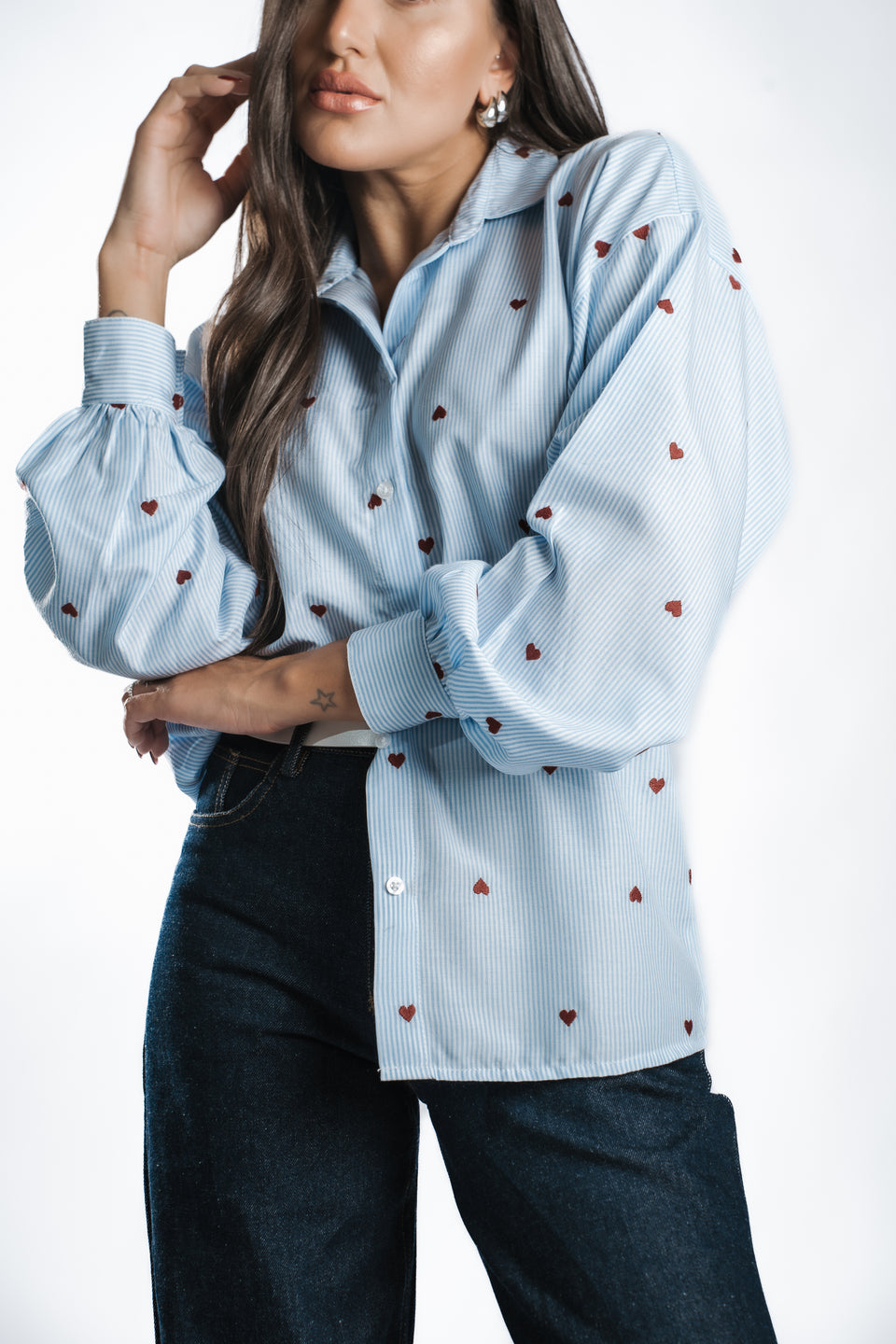 CAMISA LOVE - Azul