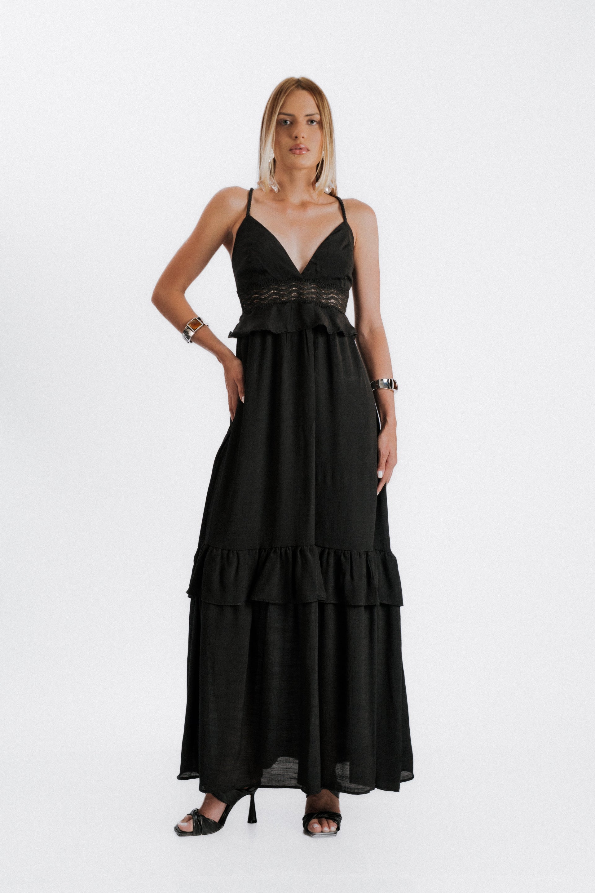 VESTIDO LEIA - Preto