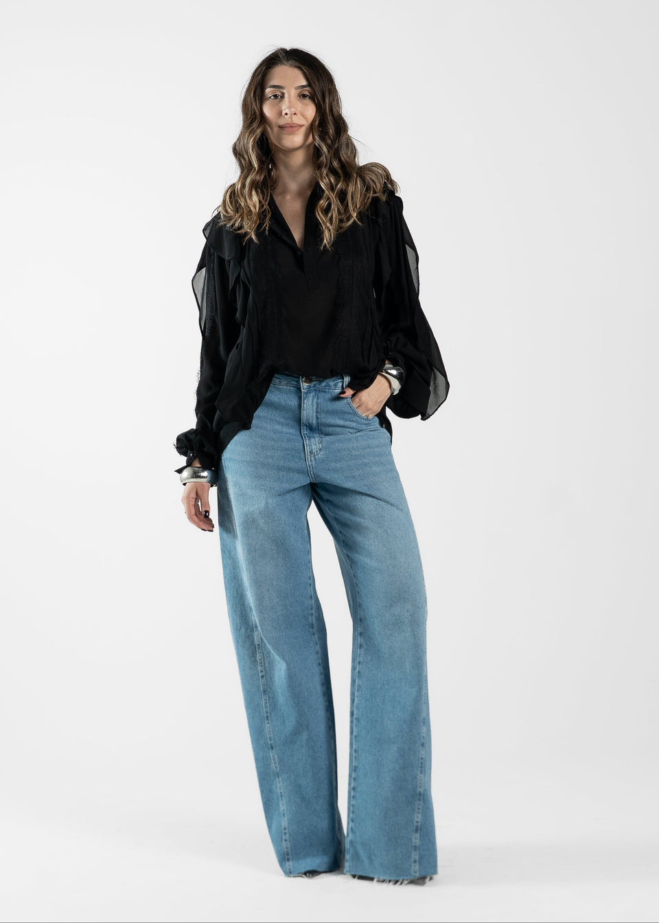 BLUSA CARMÉLIA - Preto