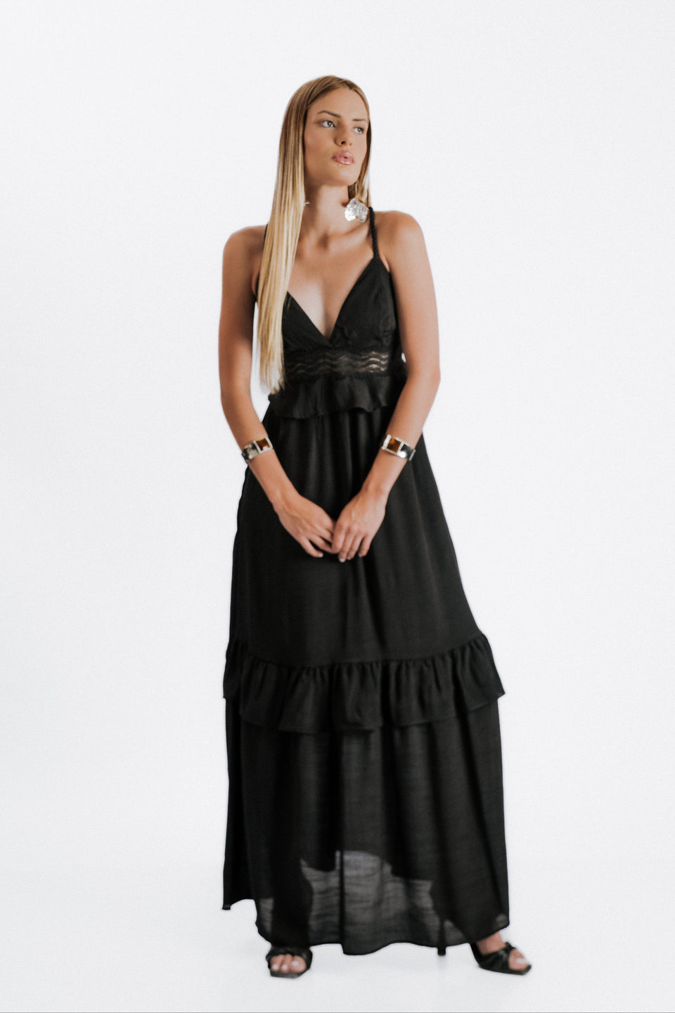 VESTIDO LEIA - Preto