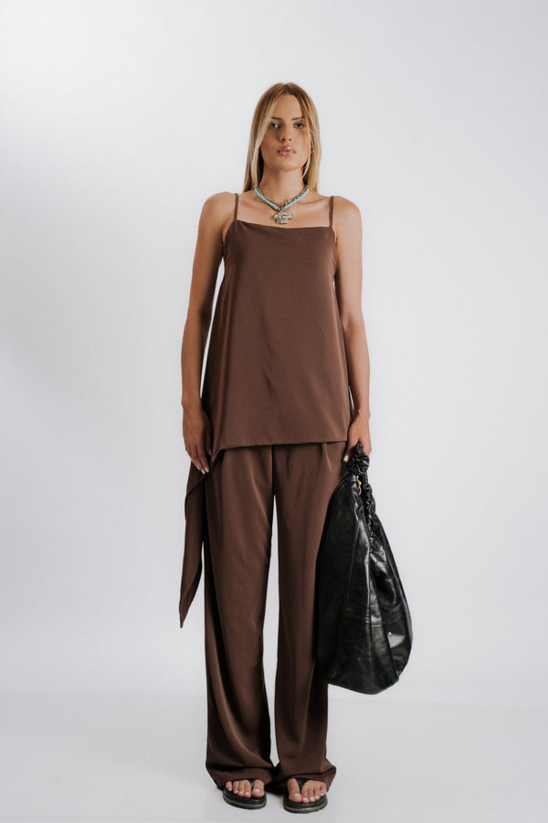 CONJUNTO LIA - Marrom