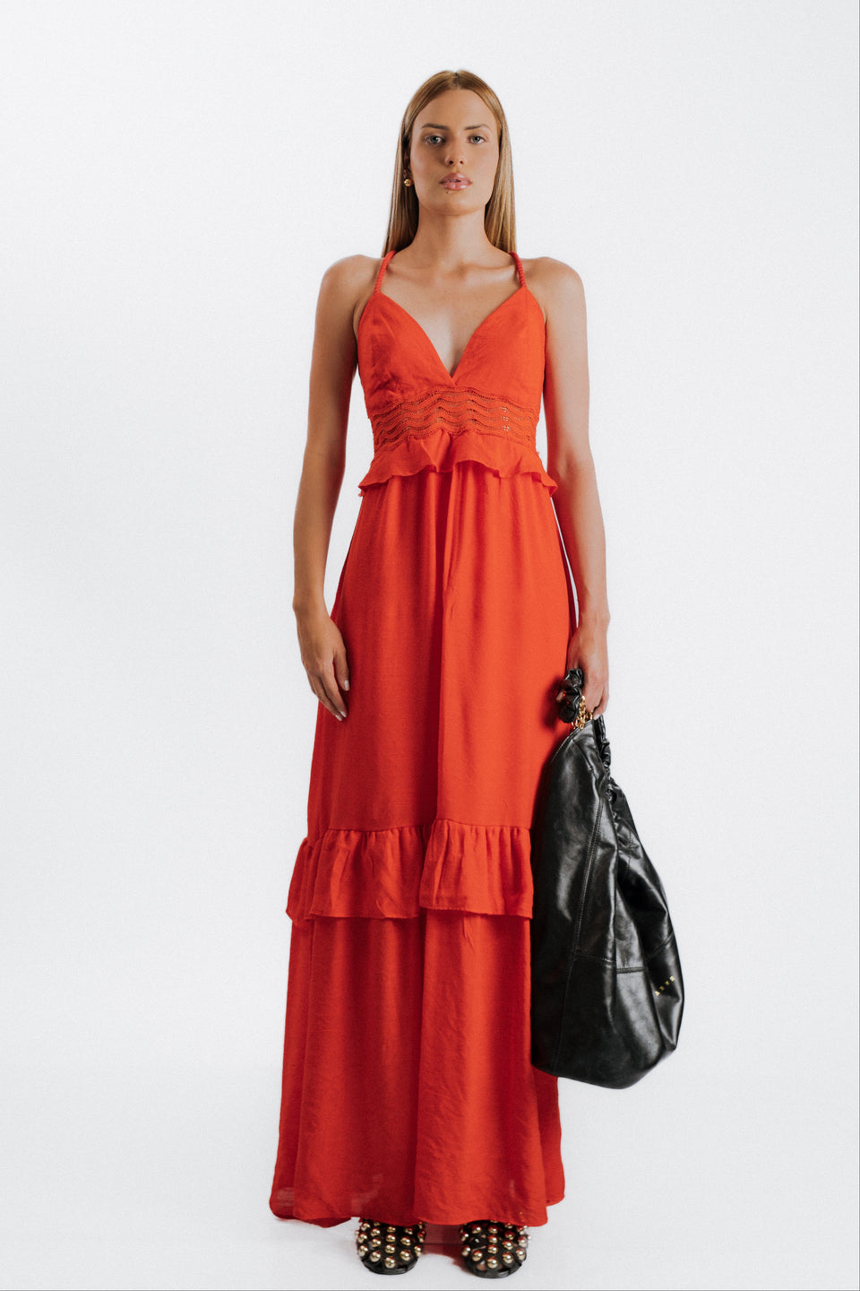 VESTIDO LEIA - Vermelho