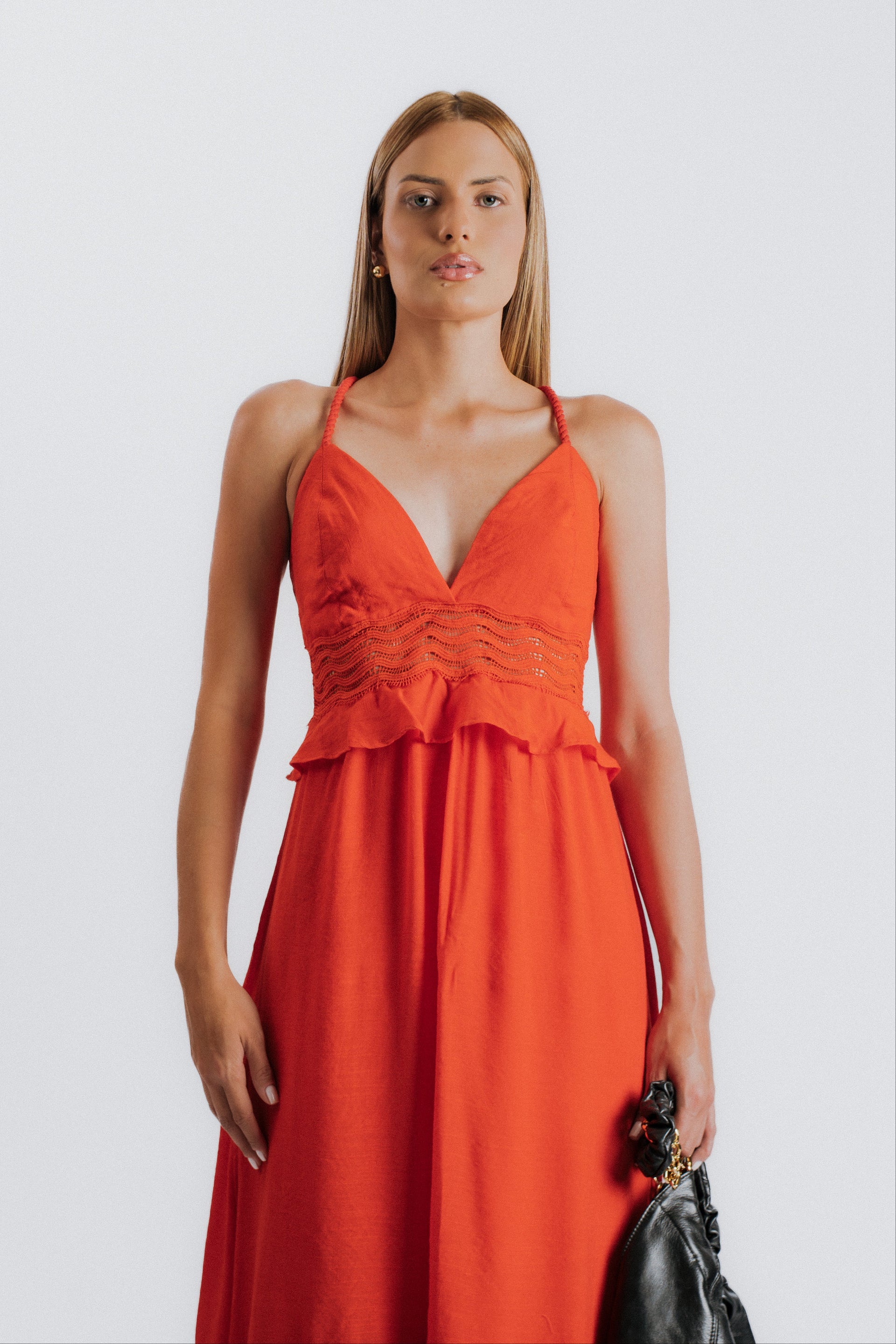 VESTIDO LEIA - Vermelho