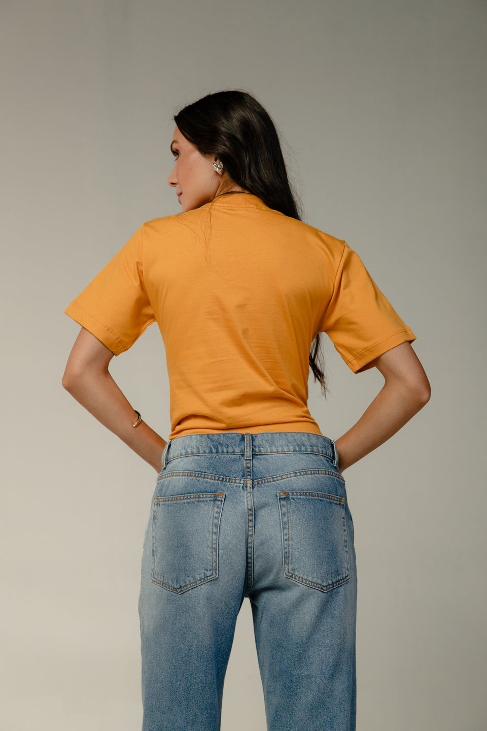 T-SHIRT SUMMER - Mostarda
