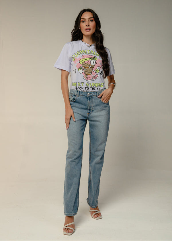 T-SHIRT SUMMER - Branco