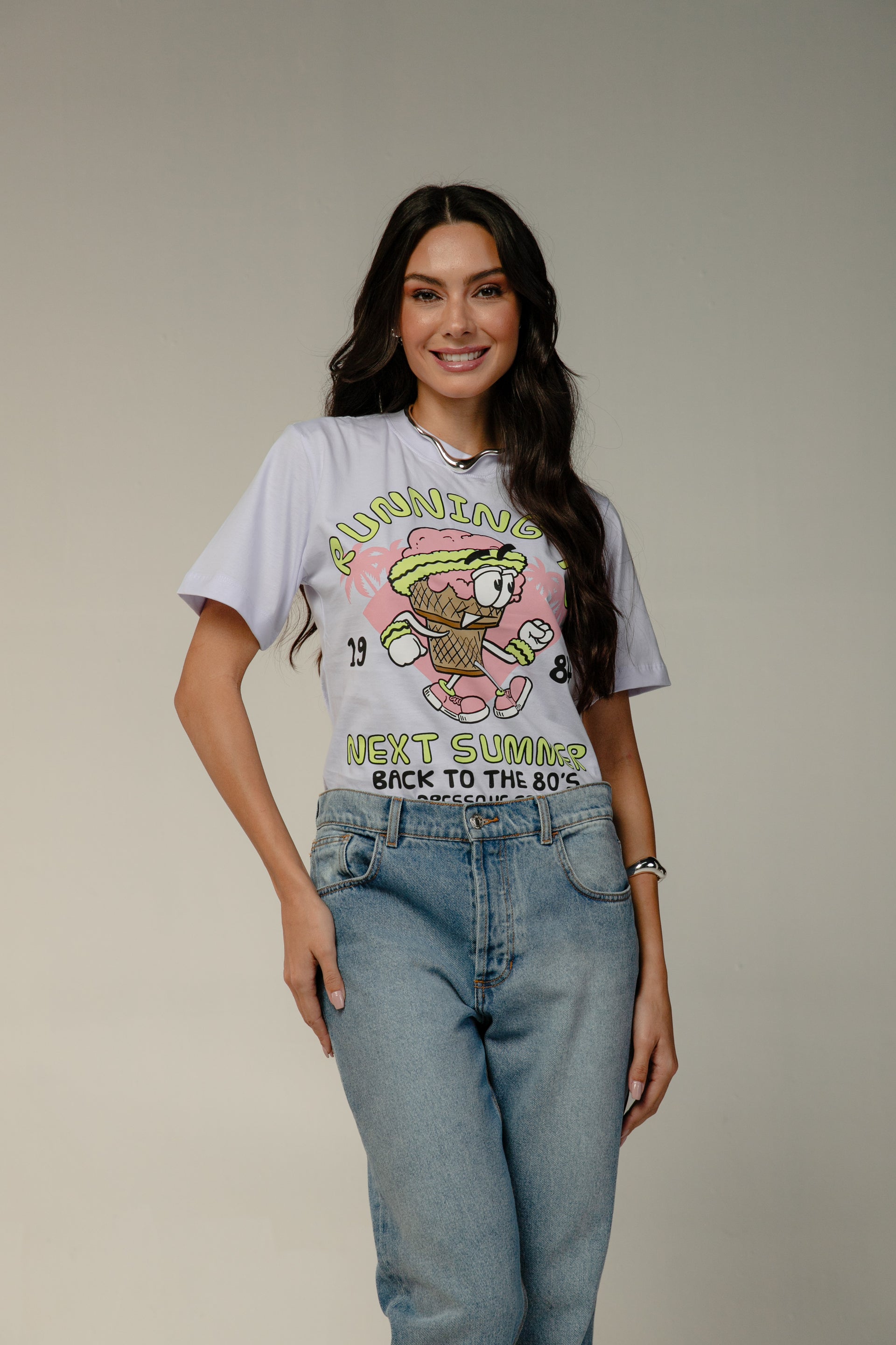 T-SHIRT SUMMER - Branco