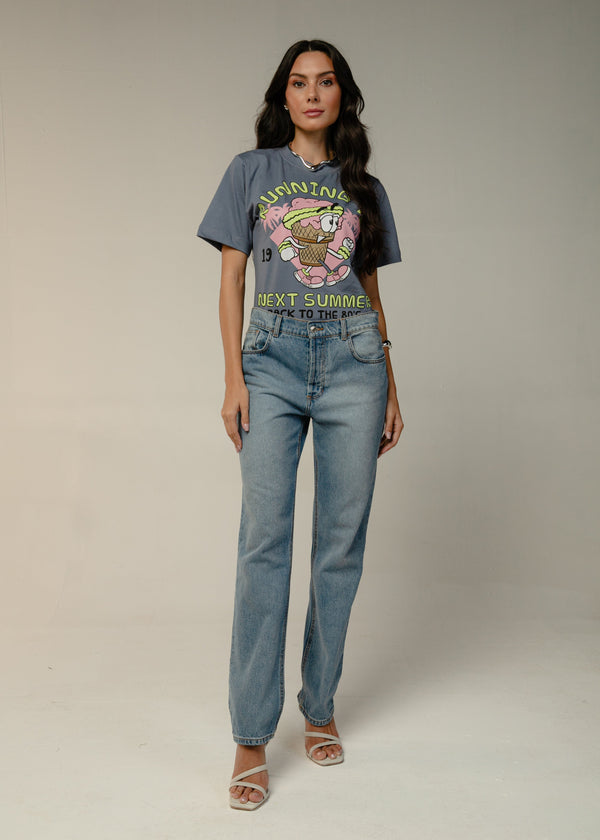 T-SHIRT SUMMER - Azul