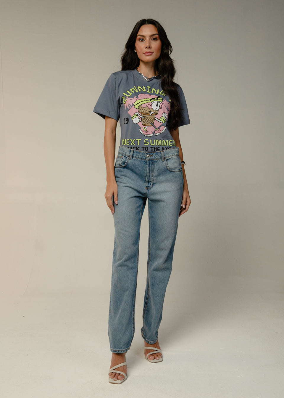 T-SHIRT SUMMER - Azul