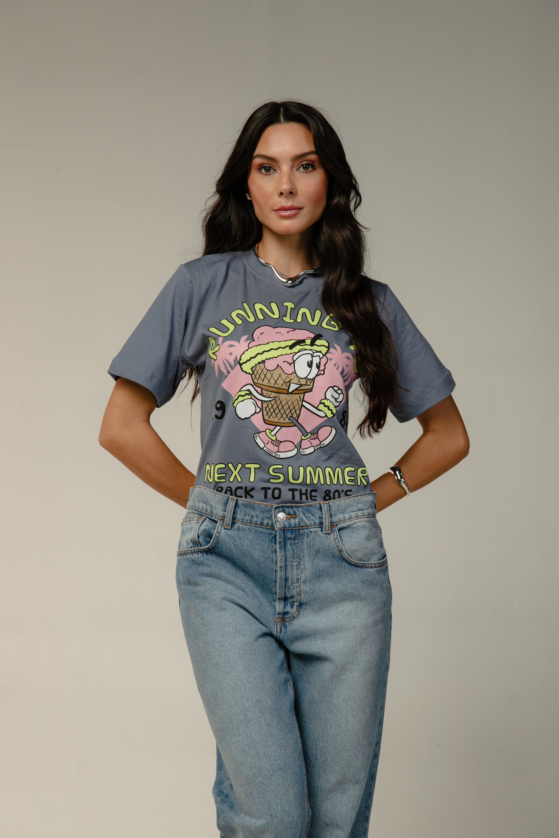 T-SHIRT SUMMER - Azul