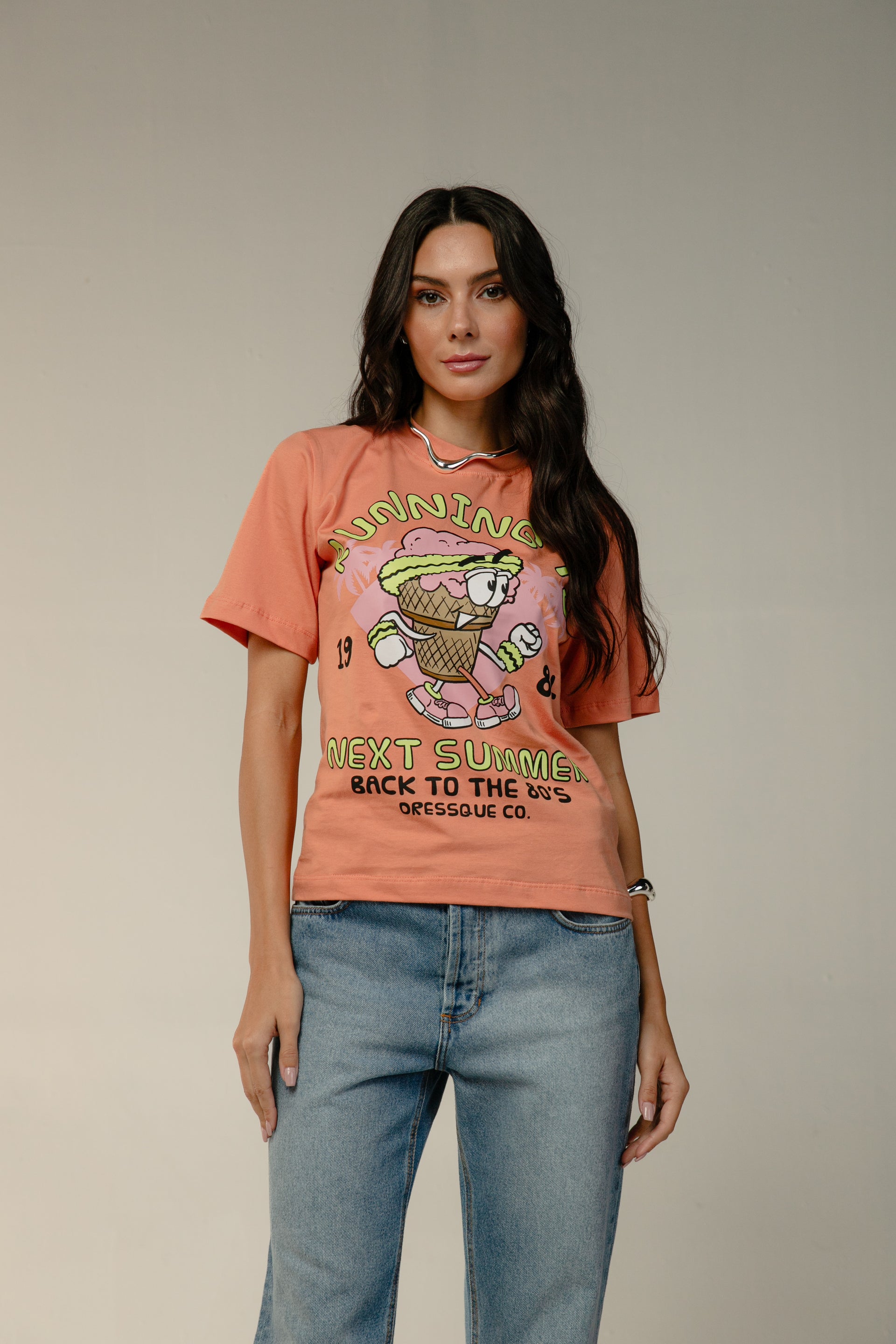T-SHIRT SUMMER - Laranja
