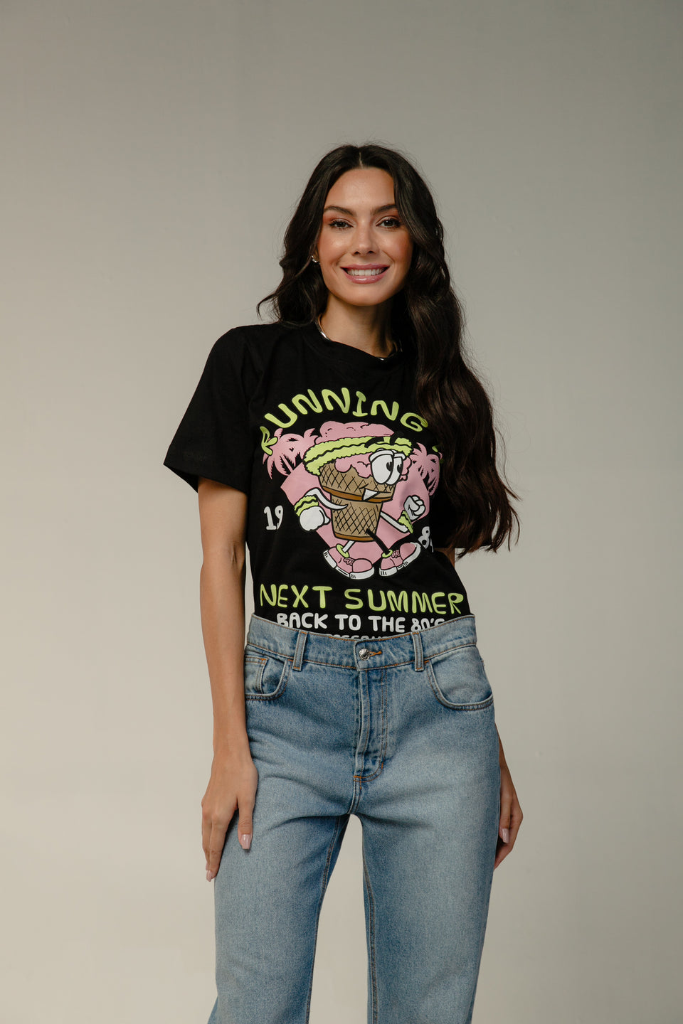T-SHIRT SUMMER - Preto