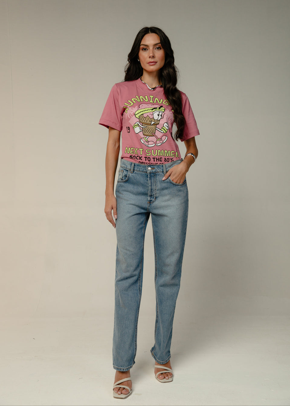 T-SHIRT SUMMER - Rosa Escuro