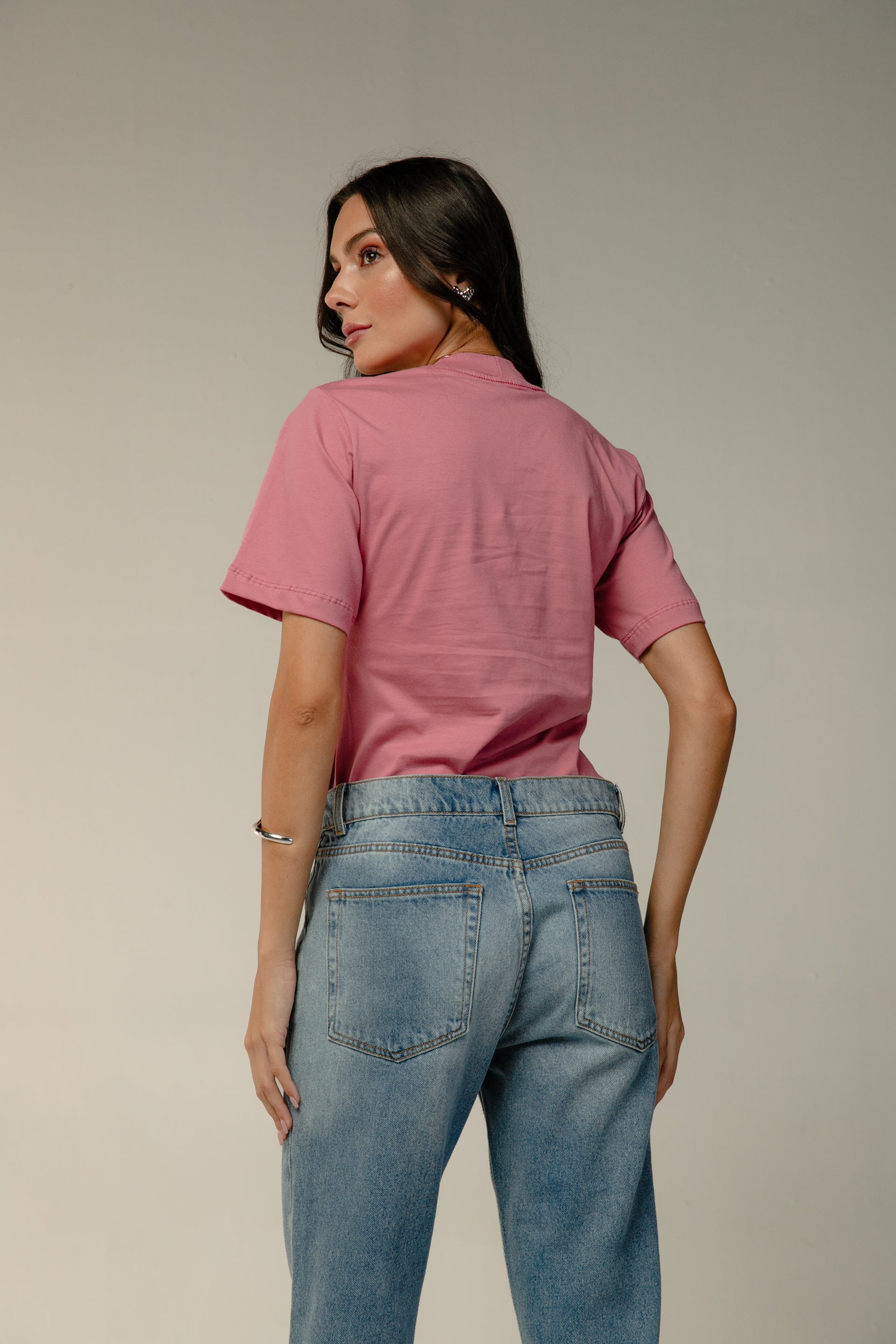 T-SHIRT SUMMER - Rosa Escuro